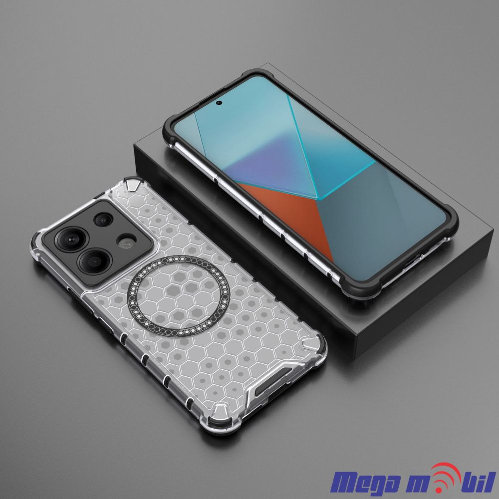 Futrola Xiaomi Redmi 13 Hexagon transparent